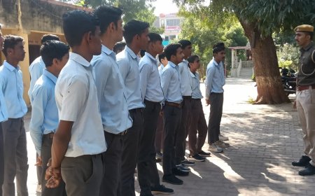 पुलिस की सकारात्मक पहल से बच्चों को मिला एक नया अनुभव, अपराधों से बचाव की  मिली सीख 