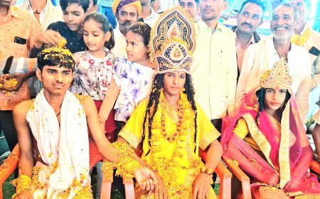 भागवत कथा में सुदामा चरित्र व सुखदेव विदाई की कथा का प्रसंग सुनाया