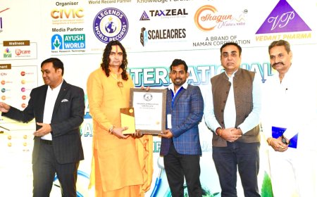 बाड़मेर के डॉ दिनेश बालाच का जयपुर से इंडोनेशिया तक सम्मान, जयपुर में सिविक ग्रुप के तत्वाधान में बनाया वर्ल्ड रिकॉर्ड