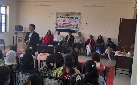 खैरथल महाविद्यालय में नई किरण नशा मुक्ति कार्यक्रम के तहत् हुआ विशेष व्याख्यान का आयोजन