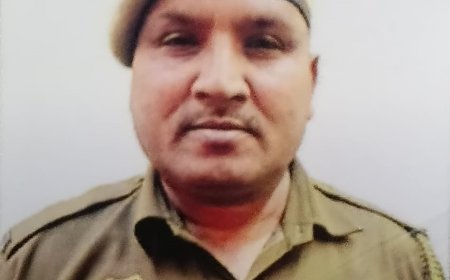 शादी समारोह में आए हरियाणा के कांस्टेबल की सड़क हादसे में मौत, पिकअप ने मारी जोरदार टक्कर चालक मौके से फरार