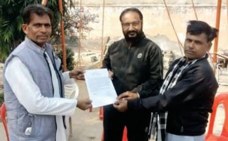 आबादी क्षेत्र में कचरा प्लांट का विरोध, विधायक को दिया ज्ञापन