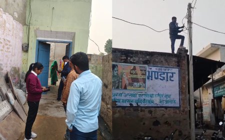 बकाया बिजली बिल वालों के खिलाफ विद्युत विभाग ने कार्यवाही करते हुए कनेक्शन काटे