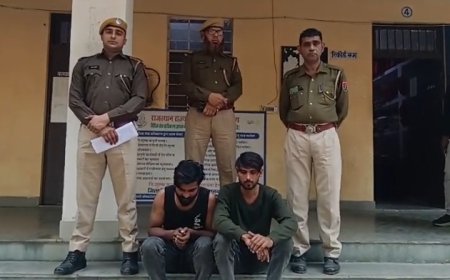 स्विग्गी डिलीवरी बॉय का मोबाइल छीनकर फरार हुए दोनों आरोपी गिरफ्तार