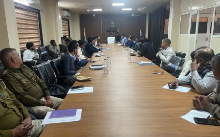 जिला जल एवं स्वच्छता समिति की बैठक का हुआ आयोजन