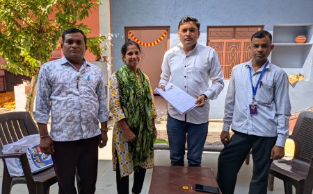 दिव्यांग बीएलओ की अदम्य इच्छाशक्ति बनी राजस्थान की पहचान: सूरजमल, बाबूलाल और कल्याणमलकृतीन नाम, एक प्रेरणा सीमाओं के बावजूद शतप्रतिशत उपलब्धि की अनोखी कहानी