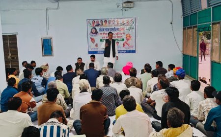 बीएलए घर-घर जाकर एसआईआर अभियान में मतदाताओं का सहयोग करें: हरिशंकर मेवाड़ा