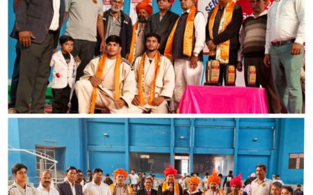 सीनियर ऑपन जूडो राजस्थान टीम खिलाड़ीयों का हुआ चयन