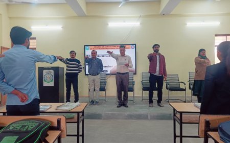 कृषि महाविद्यालय में मनाया संविधान दिवस