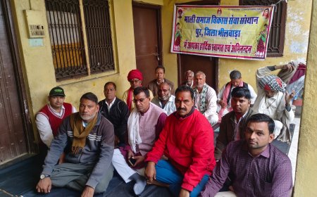 उपनगर पुर में माली समाज का सामूहिक विवाह सम्मेलन 19  फरवरी को होगा आयोजित