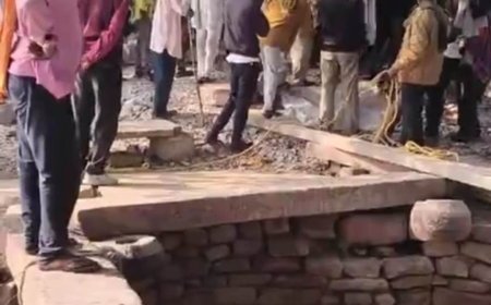 कुएं में  मिला शव: खेत पर काम करने गए ग्रामीणों ने देखा शव, FSL की टीम ने जुटाए सबूत
