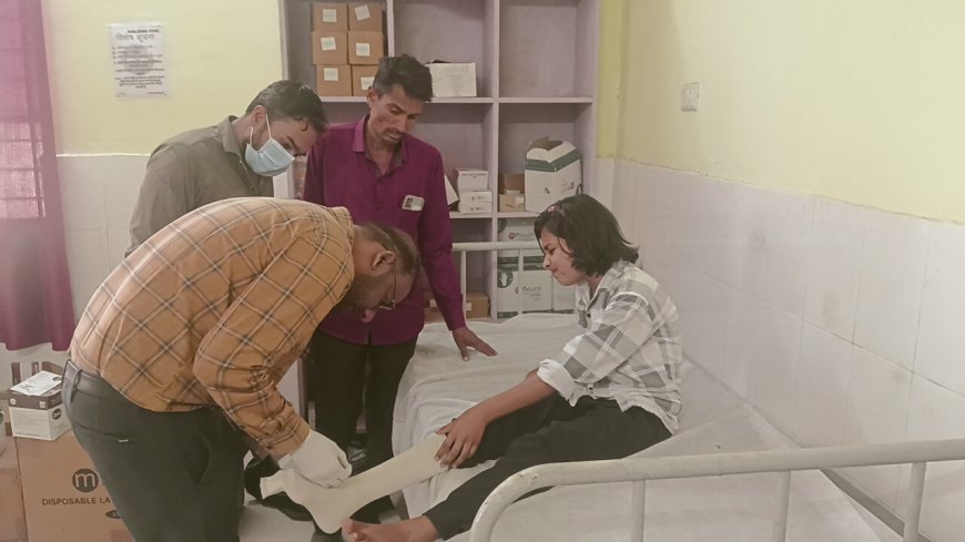 सामुदायिक अस्पताल रोगियों का बना मददगार, हलैना में हड्डी रोग से पीड़ित रोगियों के ऑपरेशन का शुरु