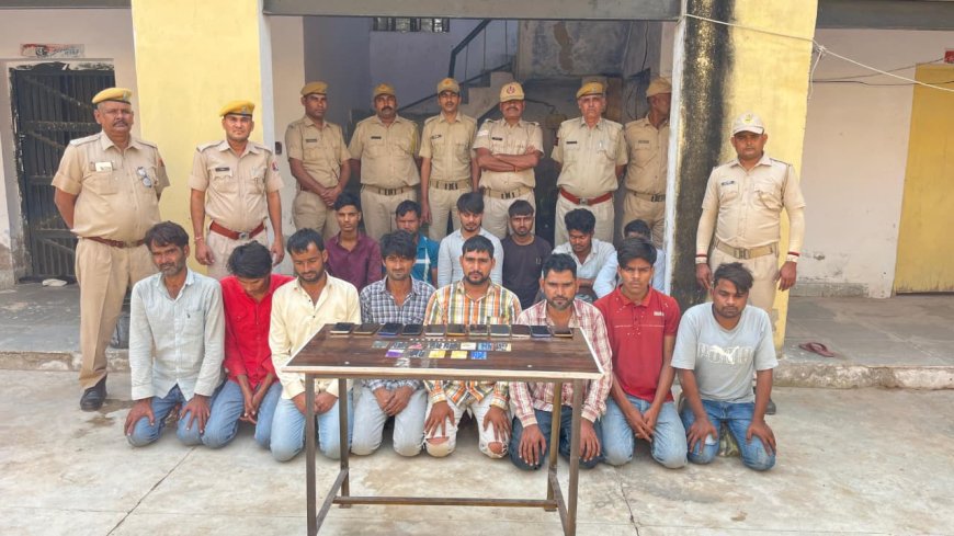 पुलिस ने साइबर ठगों के खिलाफ अब तक की सबसे बड़ी कार्रवाई करते हुए : तीन महीने में 615 ठग गिरफ्तार