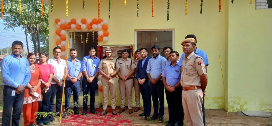 भिवाड़ी थाना फेज-3 में नवनिर्मित पुलिस कैंटीन और महिला विश्राम गृह का शुभारंभ