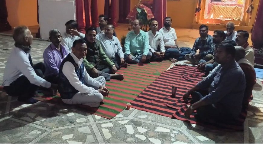 स्वीकृत केन्द्रीय विद्यालय को राजगढ़ क्षेत्र में खोले जाने की मांग को लेकर बैठक हुई आयोजित