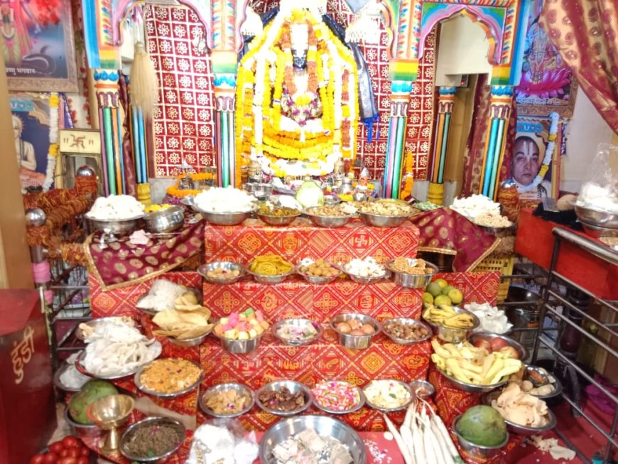 लोहार्गल सिद्धपीठ वेंकटेश बालाजी मंदिर में हुआ अन्नकूट महोत्सव का आयोजन