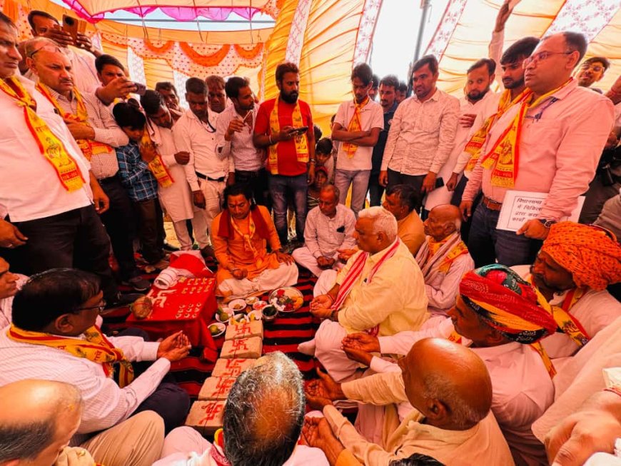 गृह राज्य मंत्री बेढ़म ने नगर को दी 8.45 करोड़ रुपये के विकास कार्यों की सौगात