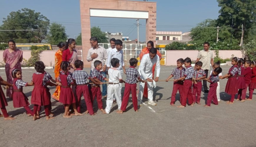 तखतगढ़ में सुमेरपुर संकुल स्तरीय शारीरिक प्रतियोगिता का हुआ आयोजन