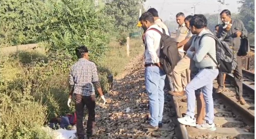 रेलवे यार्ड में मिला अधेड व्यक्ति का शव,  शिनाख्त के लिए राजगढ़ चिकित्सालय के चीरघर में रखवाया