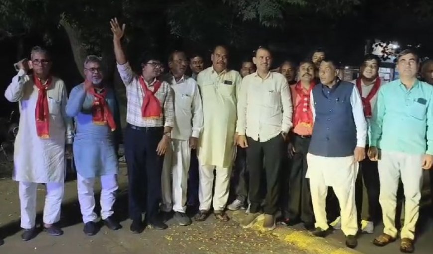 राज्य कर्मचारी संयुक्त महासंघ की चेतना यात्रा का किया स्वागत