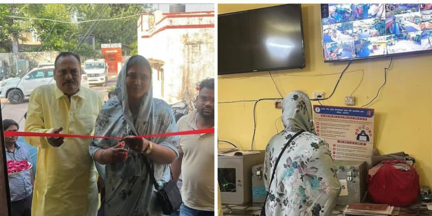 बयाना के बाजारों में अत्याधुनिक सीसीटीवी कैमरे हुए स्थापित