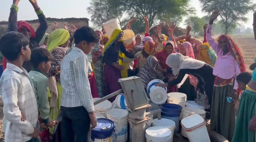 गोविंदगढ़ में जल जीवन मिशन अटकाः इंदपुर के ग्रामीण 2 किमी दूर से ला रहे पानी, योजना का लाभ नहीं