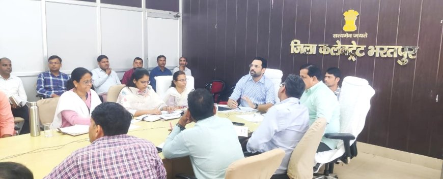 एसआईआर-2026.  जिला निर्वाचन अधिकारी ने वीसी लेकर 90 प्रतिशत मैपिंग पूरी करने के दिये निर्देश