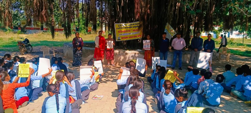 प्रयत्न संस्था ने बाल विवाह रोकथाम की दिलाई  शपथ