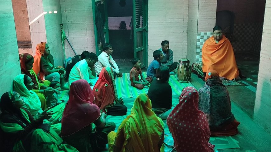 अपने सुखों का त्याग किए बिना आध्यात्मिक मार्ग पर चलना संभव नहीं-  गुरुदेव भास्कर भारद्वाज