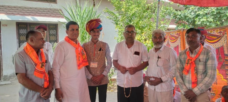 गुदडी के लाल ने नीट चयन कर गांव डेंडा का नाम रोशन किया