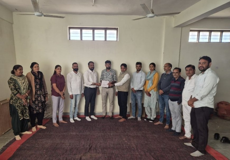 उपशाखा के तीसरी बार निर्विरोध अध्यक्ष बने हवासिंह मीना