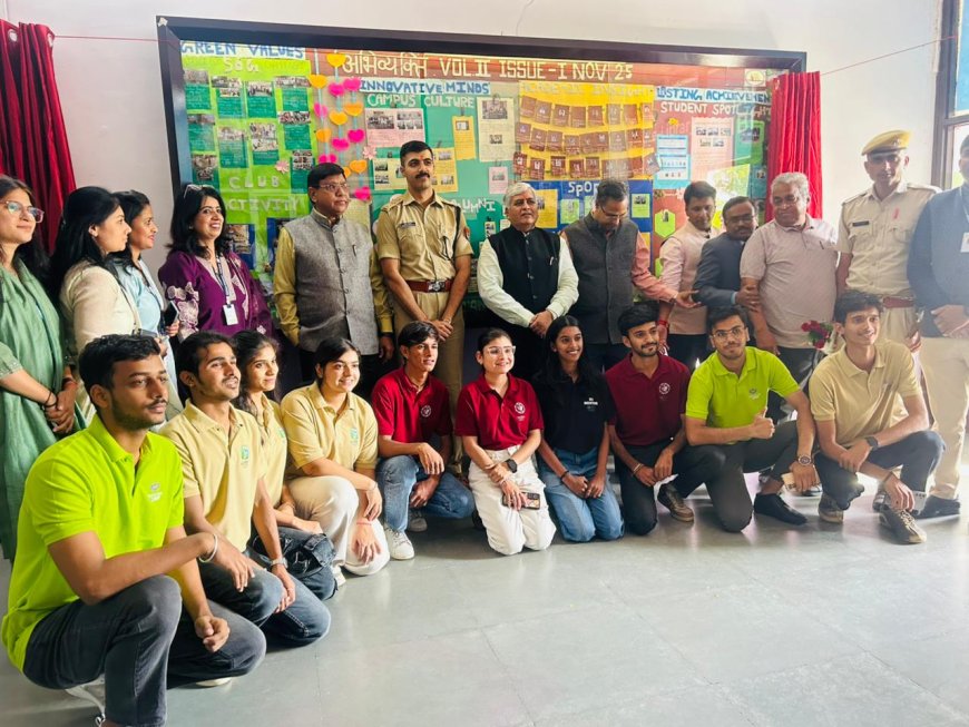 संगम विश्वविद्यालय में इन्वेस्टिचर सेरेमनी 25–26 का भव्य आयोजन