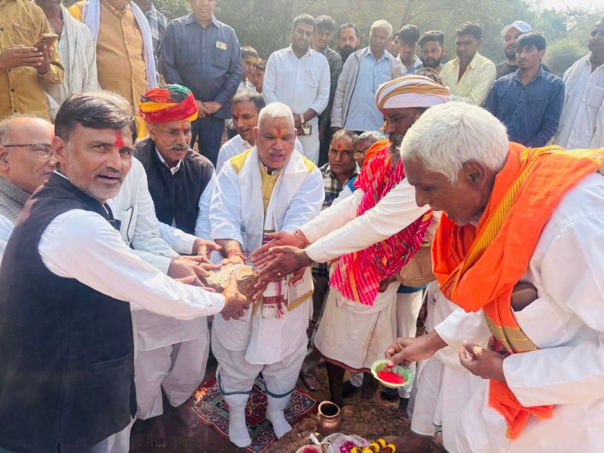 जड़खोर धाम में इको ट्यूरिज्म शेड के निर्माण से धार्मिक पर्यटन को मिलेगा बढ़ावा - जवाहर सिंह बेढम