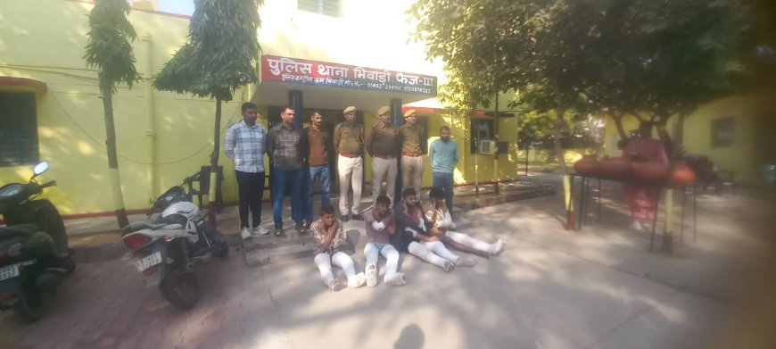देर रात पुलिस और गौ–तस्करों के बीच हुई मुठभेड़ से इलाके में सनसनी
