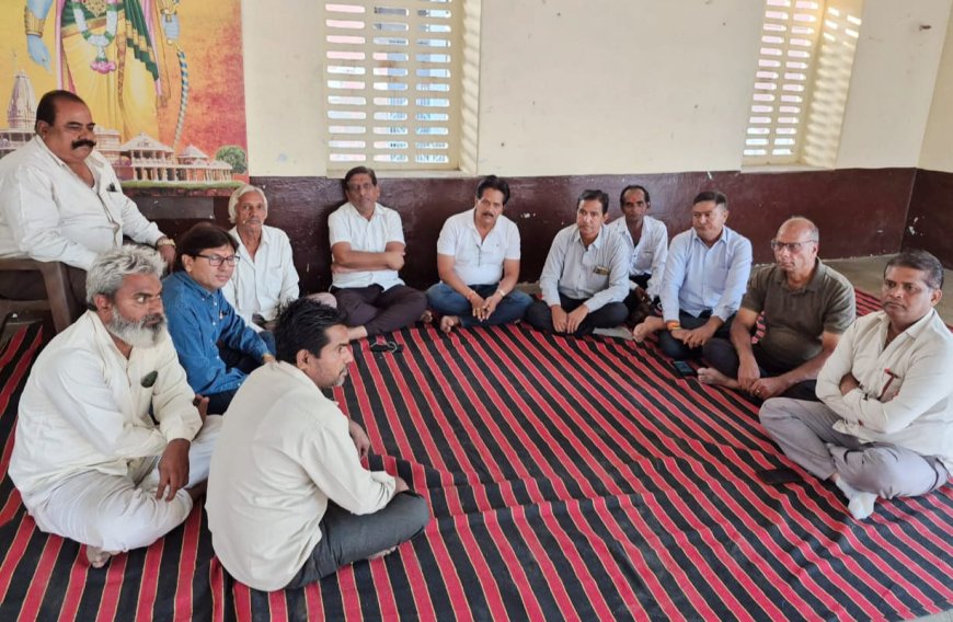 सुमेरपुर में कांग्रेस बूथ लेवल अभिकर्ताओं की समीक्षा बैठक हुई आयोजित