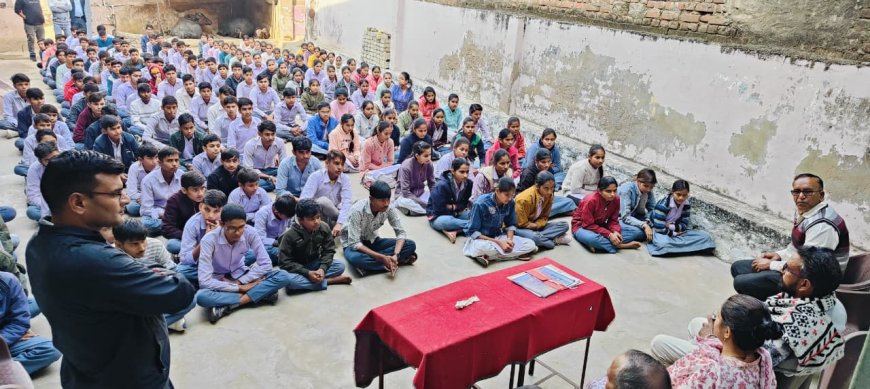 तालुका विधिक सेवा समिति द्वारा विधिक जागरूकता शिविर किया आयोजित