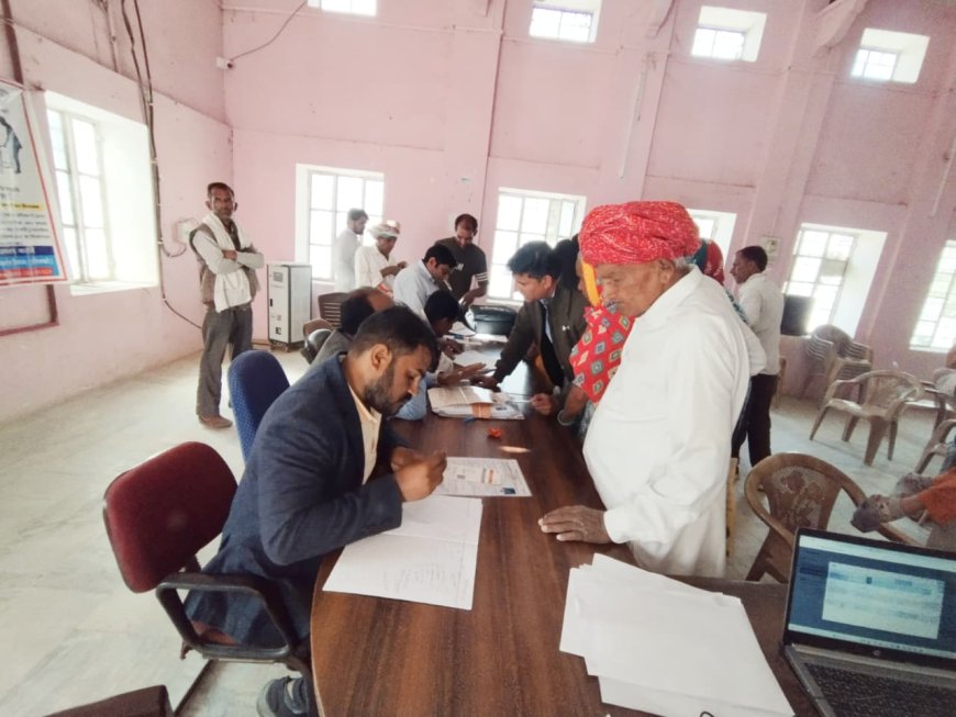 दर्जनों दिव्यांगों ने निशुल्क सहायक उपकरण शिविर में लिया भाग