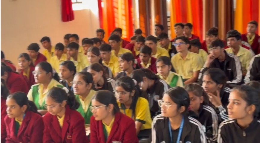 द बोहराज ग्लोबल स्कूल में बोर्ड विद्यार्थियों हेतु प्रेरणात्मक एवं शैक्षणिक काउंसलिंग सत्र आयोजित