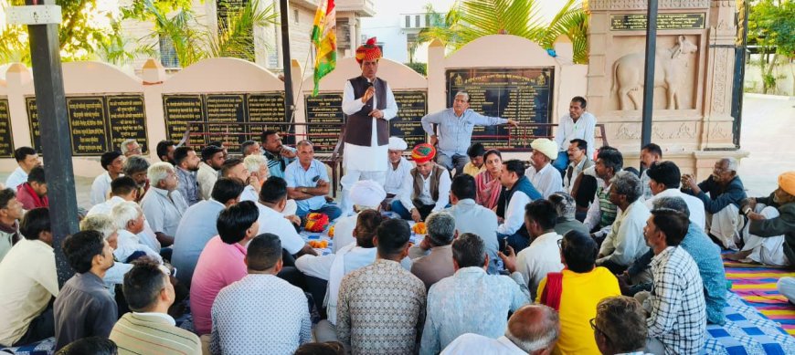 लोकतंत्र की मूल भावना और अधिक मजबूत बने, कोई पात्र मतदाता नामांकन से वंचित न रहे- हरिशंकर मेवाड़ा