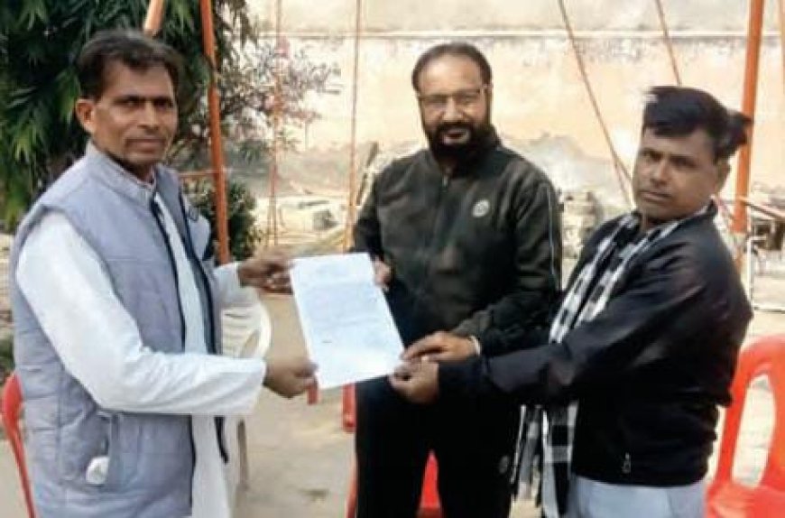 आबादी क्षेत्र में कचरा प्लांट का विरोध, विधायक को दिया ज्ञापन