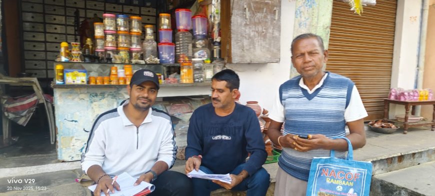 गंगापुर वार्ड 6 में मतदाता पुनरीक्षण अभियान को मिली गति