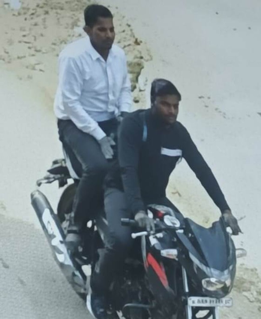 जेवरात साफ करने का झांसा देकर डेढ तोला सोने के जेवरात लेकर भागे बदमाश,कस्बे के गौरव पथ की है घटना, सीसीटीवी फुटेज में कैद