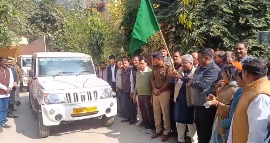 अपराध रोकथाम के लिए पुलिस को मिली नई ताकत, चार बोलेरो गाड़ियों को दिखाई गई हरी झंडी