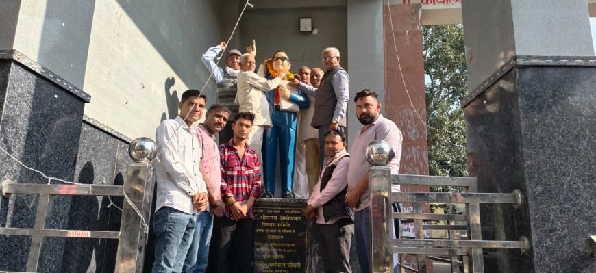 मुंडावर में  हर्षोल्लास के साथ मनाया गया संविधान दिवस