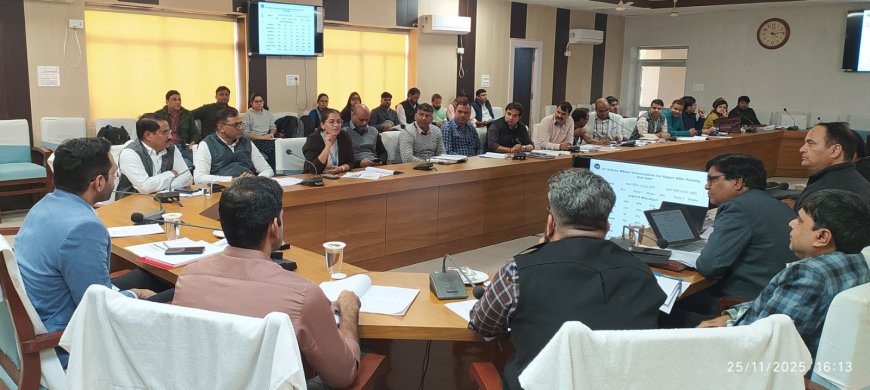 सभी लाभार्थियों की पीसीटीएस सॉफ्टवेयर पर लाइन लिस्टिंग शत-प्रतिशत हो