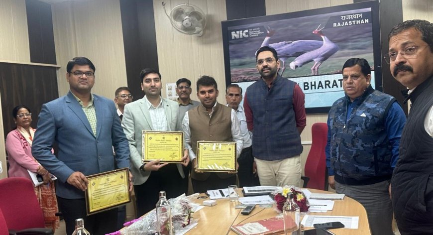 एसआईआर में श्रेष्ठ कार्य करने पर 3 एसडीएम राज्य स्तर पर सम्मानित