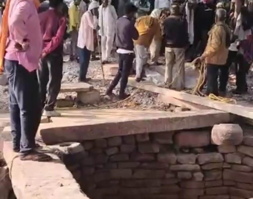कुएं में  मिला शव: खेत पर काम करने गए ग्रामीणों ने देखा शव, FSL की टीम ने जुटाए सबूत