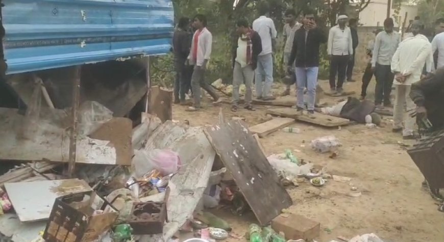 सड़क दुघर्टना में एक की मौत आधा दर्जन घायल