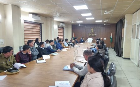 वर्तमान सरकार के 2 वर्ष का कार्यकाल पूर्ण होने पर आयोजित होने वाले कार्यक्रमों की तैयारियों की समीक्षा बैठक