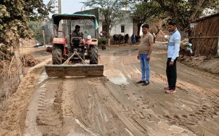हलैना में अटल प्रगति पथ का निर्माण शुरु, जयपुर नेशनल हाइवे-21 से  इन्दिरा कॉलोनी में बनेगा